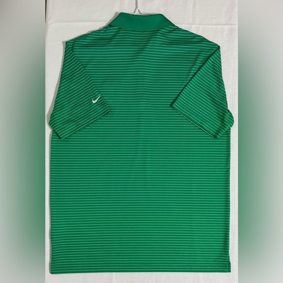 Nike Tour Performance 2014 US Open Pinehurst No. 2 Green Stripe Polo Shirt Large - Picture 11 of 11